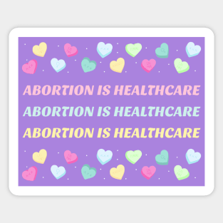 abortion is healthcare Sticker